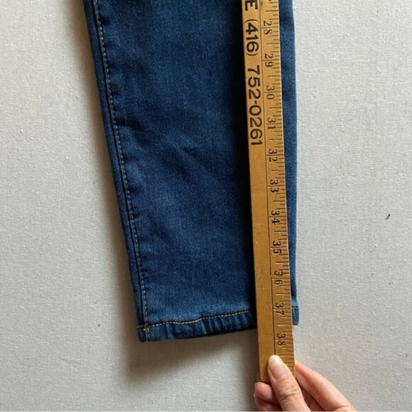 Fleece lined high waisted denim jeans Sz M - Picture 13 of 13